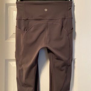 Lululemon leggings grey size 4